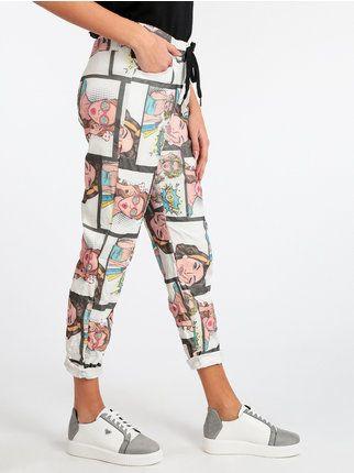 Women's trousers with prints