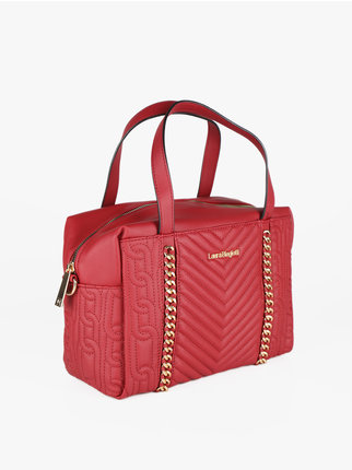 Women's trunk bag with chains