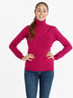 Women's turtleneck sweater in solid color
