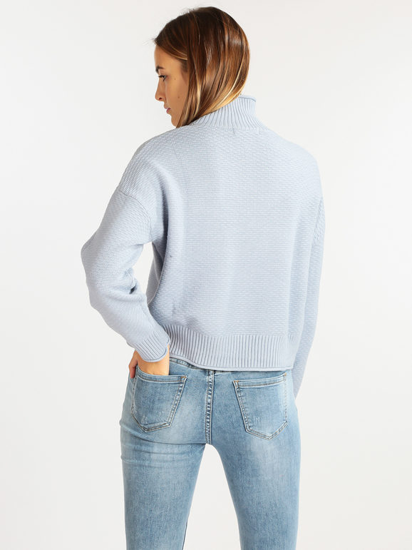 Women's turtleneck sweater