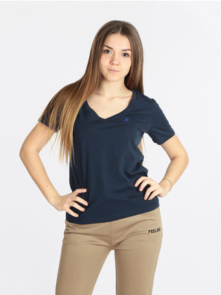Women's V-neck short sleeve t-shirt
