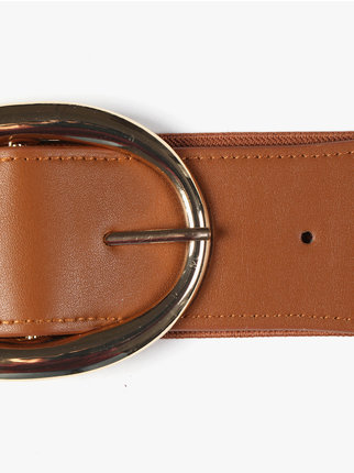 Women's waist belt with buckle