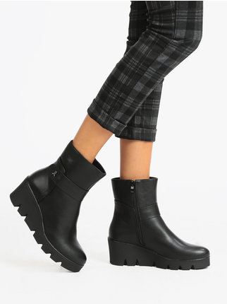 Women's wedge ankle boots