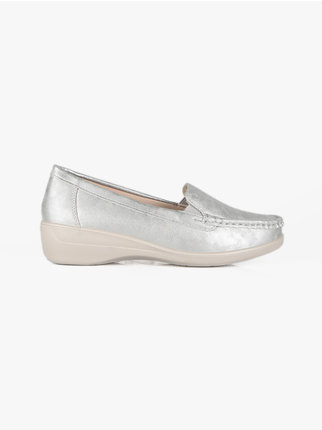 Women's wedge loafers