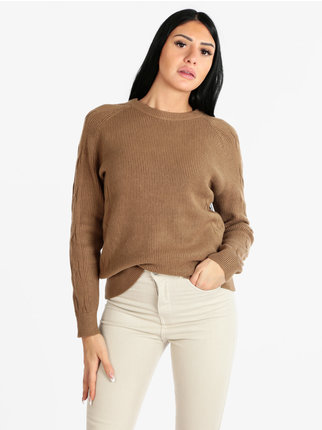 Women's wool blend sweater
