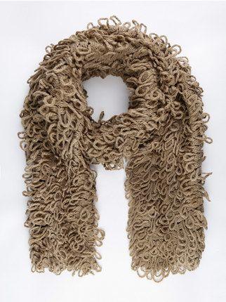 Wool blend scarf
