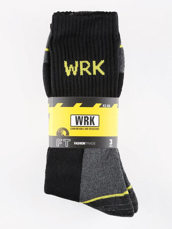 Work socks, pack of 3 pairs