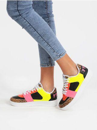 Zapatillas de baloncesto multicolor para mujer