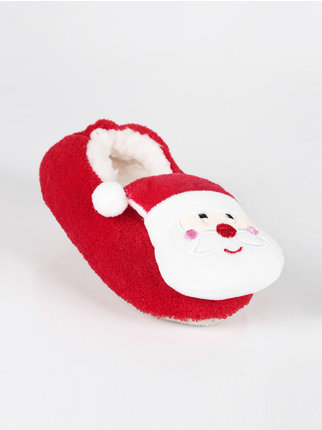 Zapatillas navideñas antideslizantes para niños